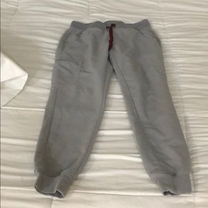 Figs joggers concrete color scrubs